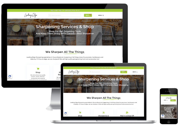 Client Website Mockup
