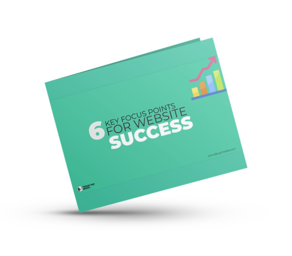 6 key points for website success downloadable guide.